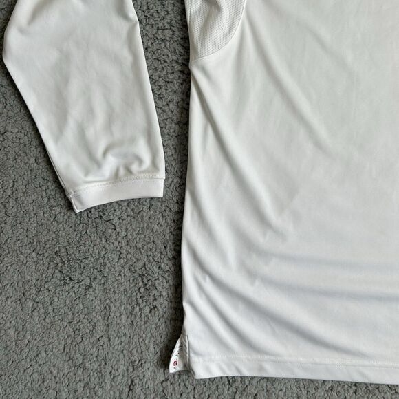 Wilson Hypertek System Shirt Men’s Large Gym Baseball Polyester Long Sleeve - Picture 4 of 15